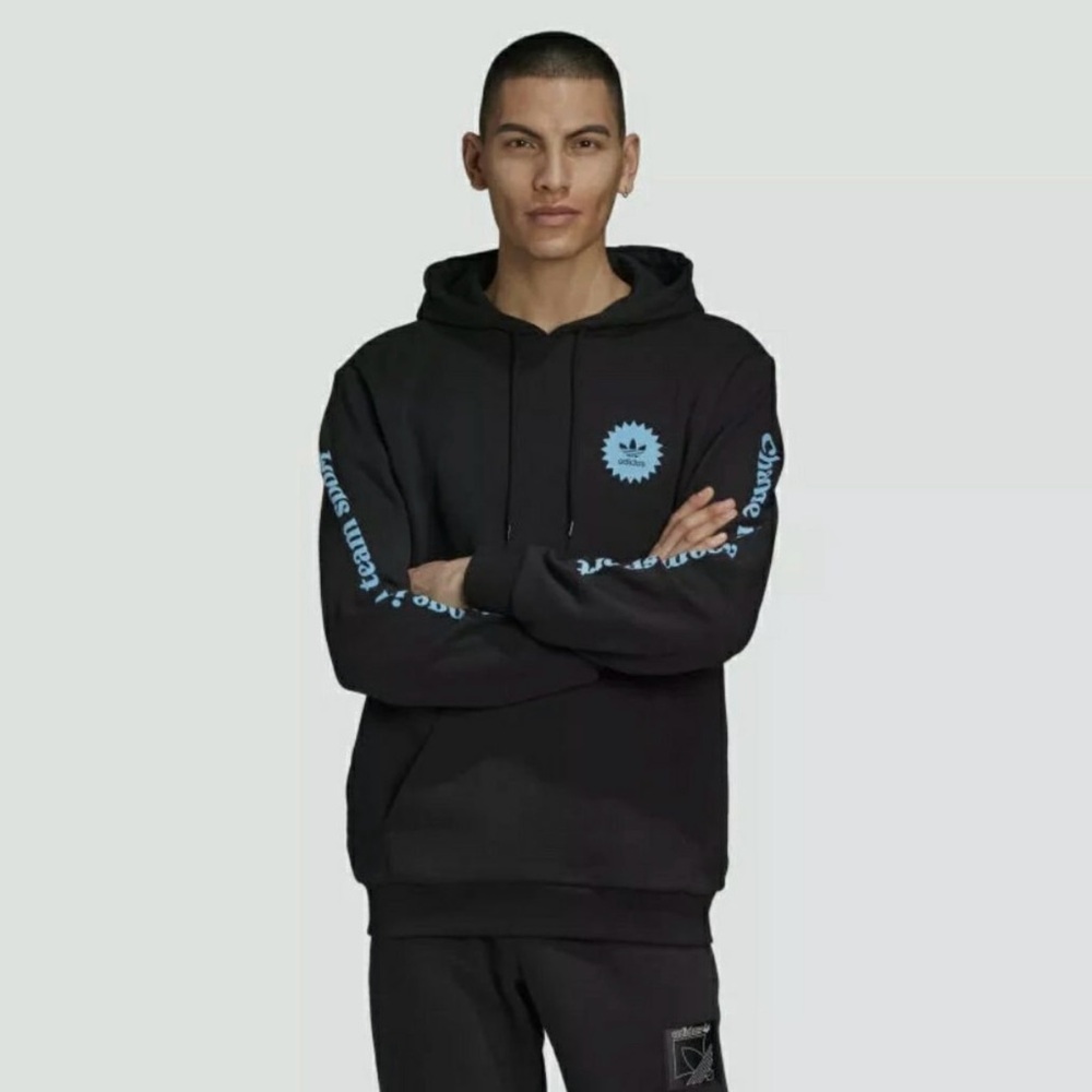 Adidas Men's 'Change is a Team Sport' Hoodie CTS Slogan